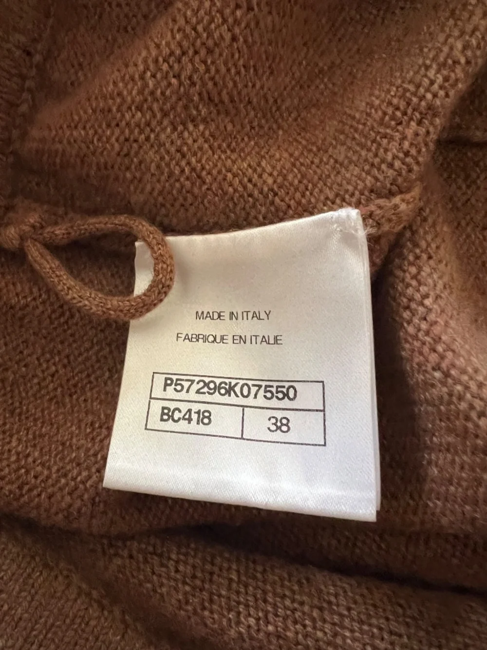 Chanel Cashmere Midi Skirt Sz 38